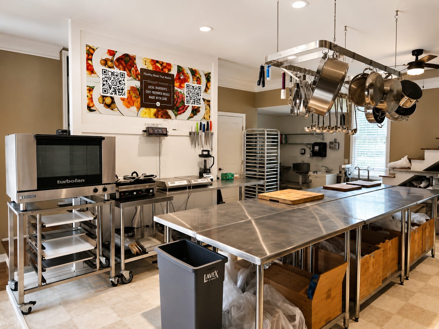 THRIVE prep kitchen