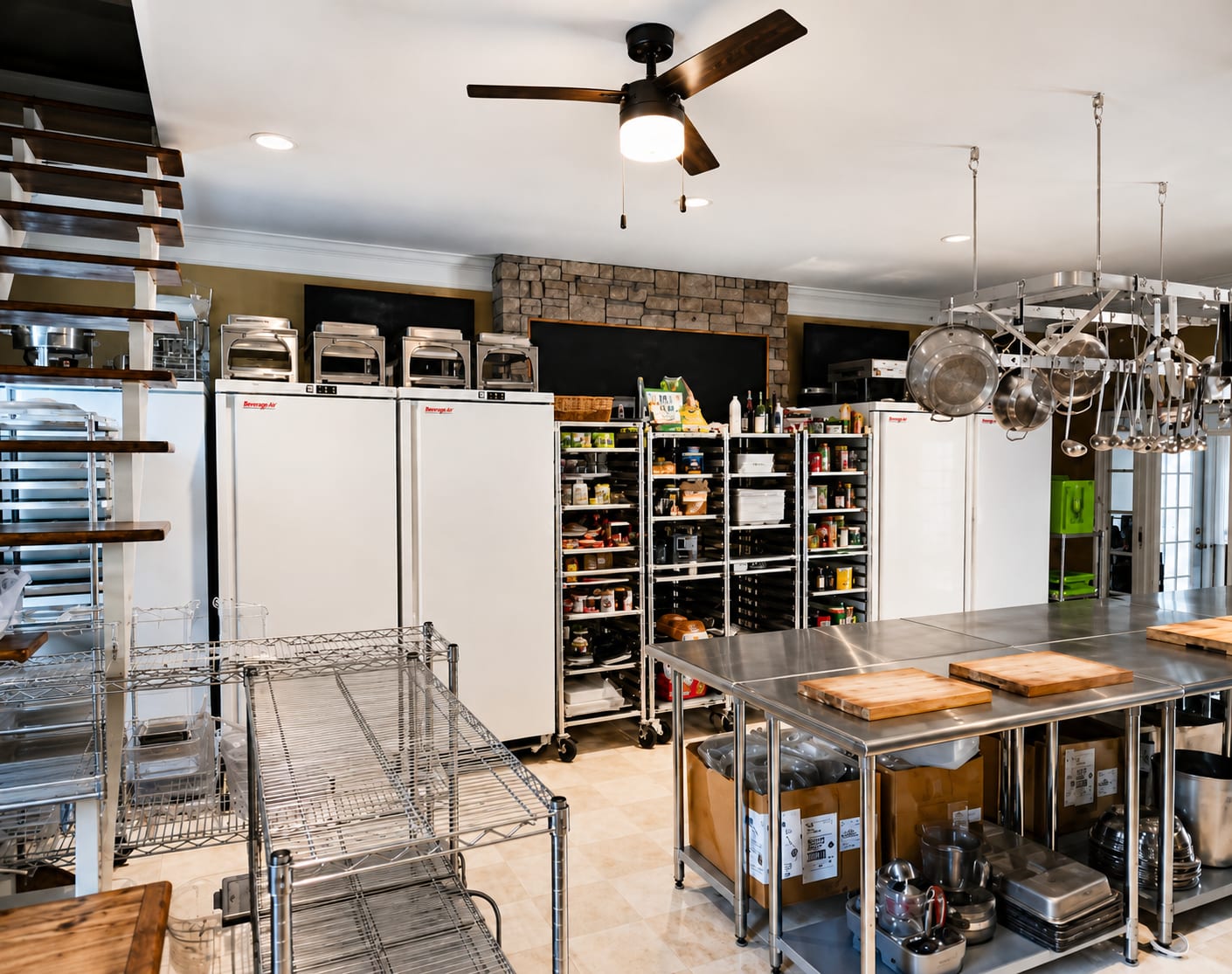 Dry storage and refrigeration