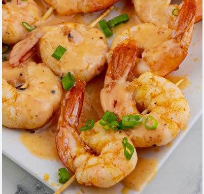 Grilled Shrimp Skewer