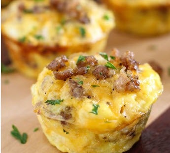 Sausage / Cheddar Egg Cup